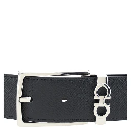 Black Calf Leather Bos Taurus Regular Belt
