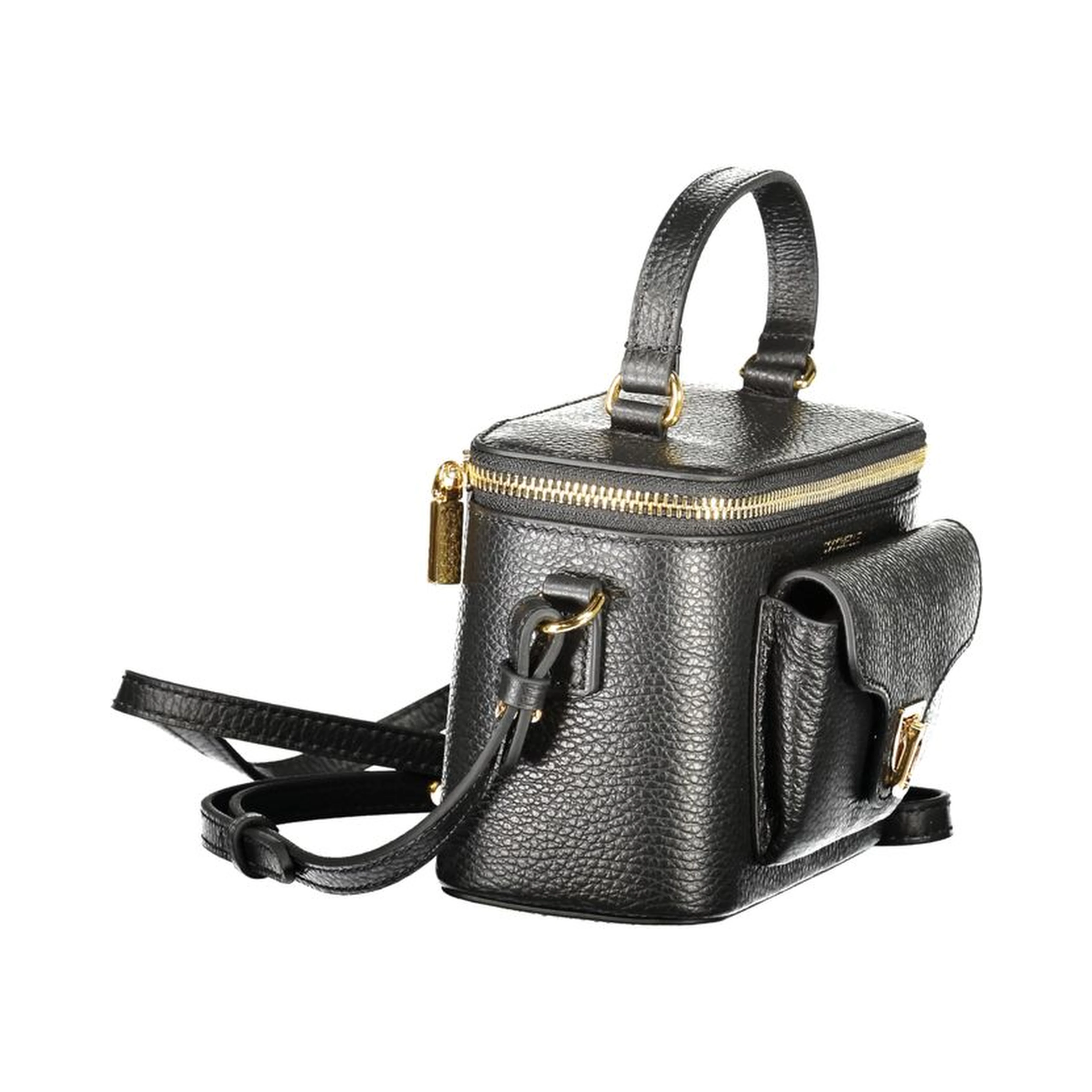Black Leather Women Handbag