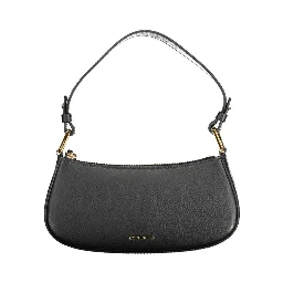 Black Leather Women Handbag