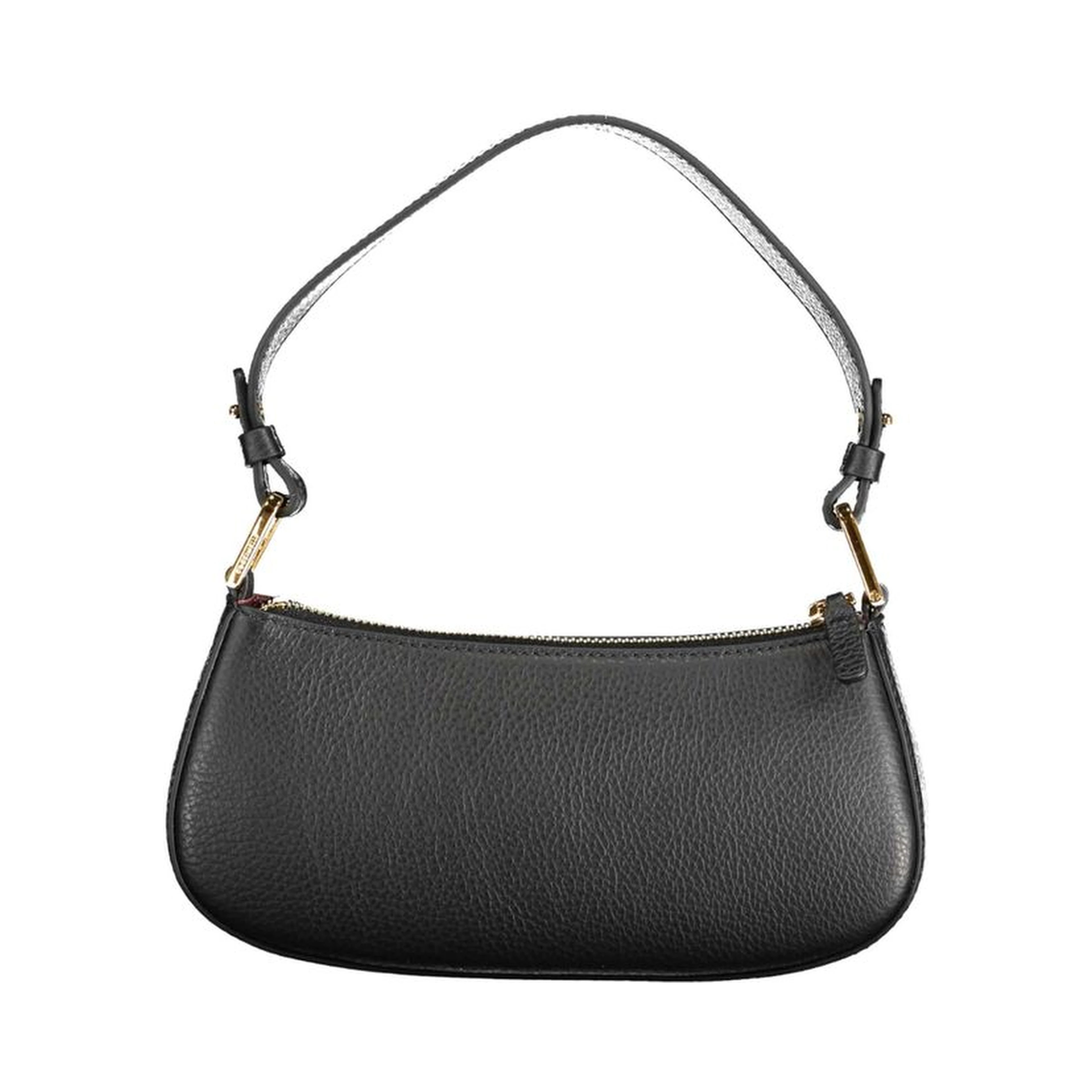 Black Leather Women Handbag