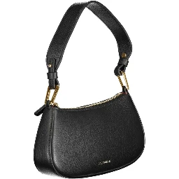 Black Leather Women Handbag