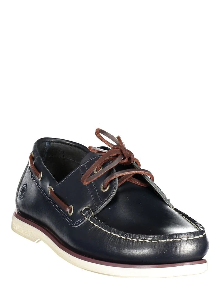 Blue Leather Men ClassicShoe alternative