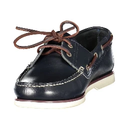 Blue Leather Men ClassicShoe