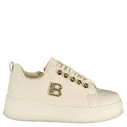 Bianco Polyurethane Women Sneaker