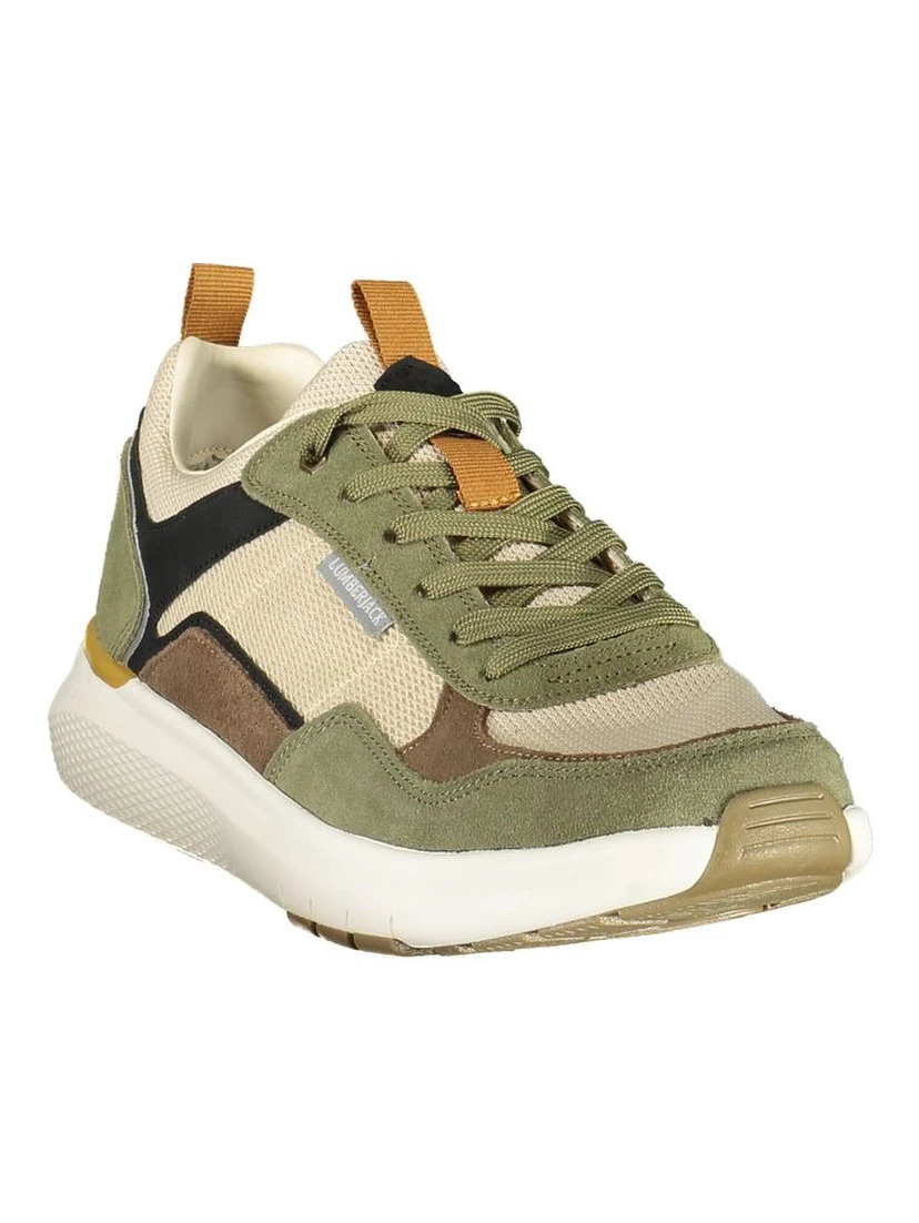 Verde Poliuretano Men Sneaker