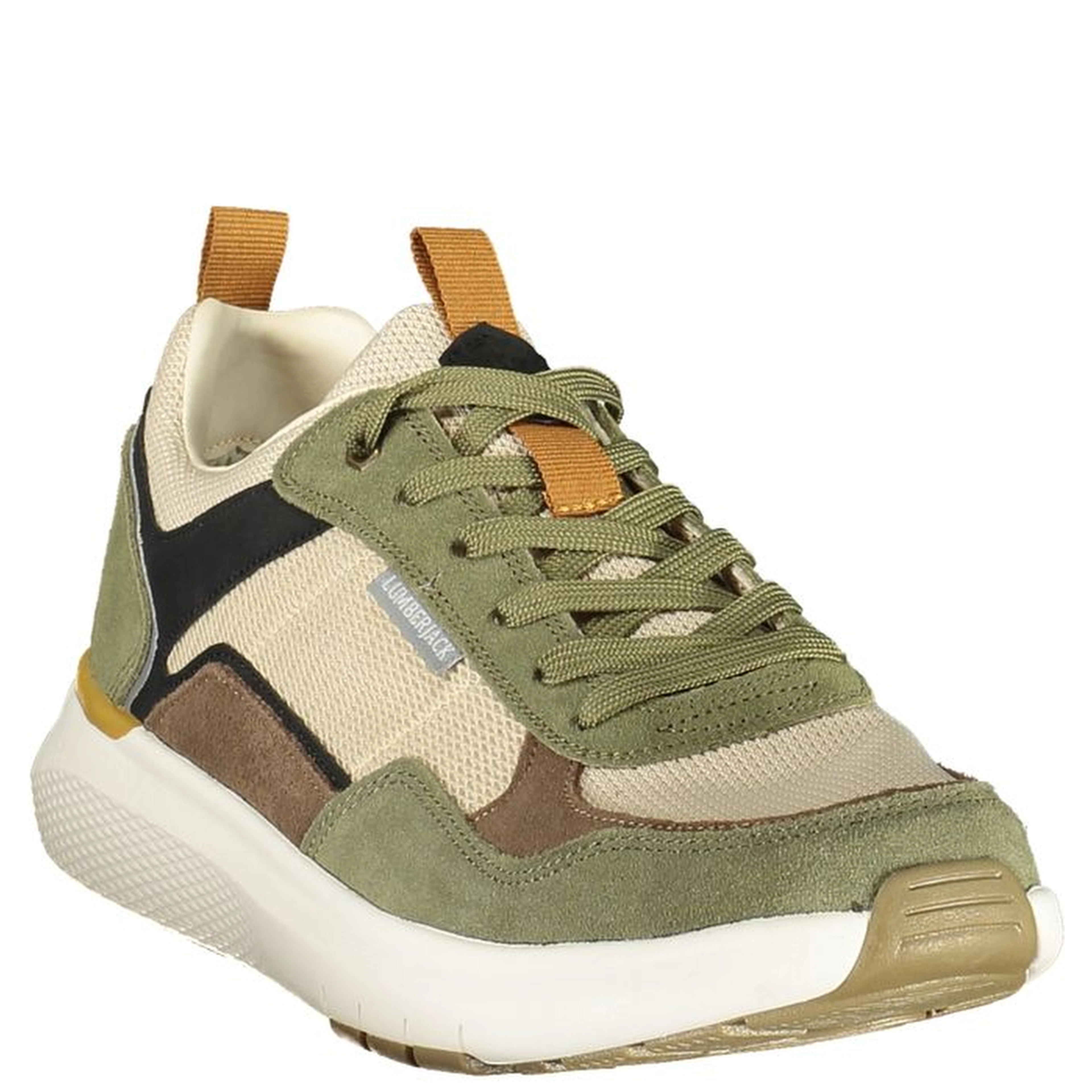 Verde Poliuretano Men Sneaker