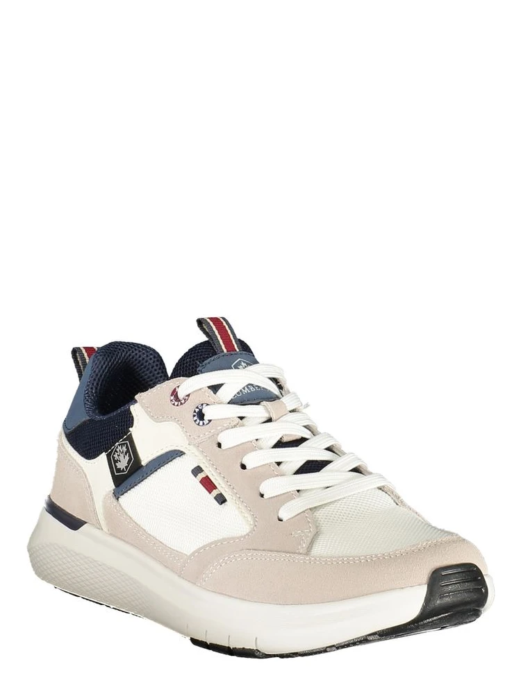White Polyester Men's Sneaker alternative