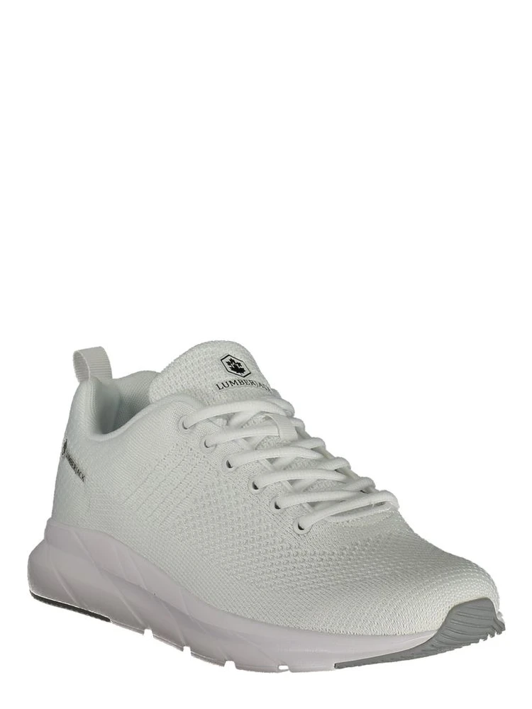 White Polyester Men's Sneaker alternative