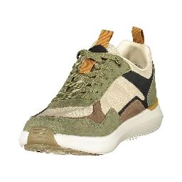Verde Poliuretano Men Sneaker