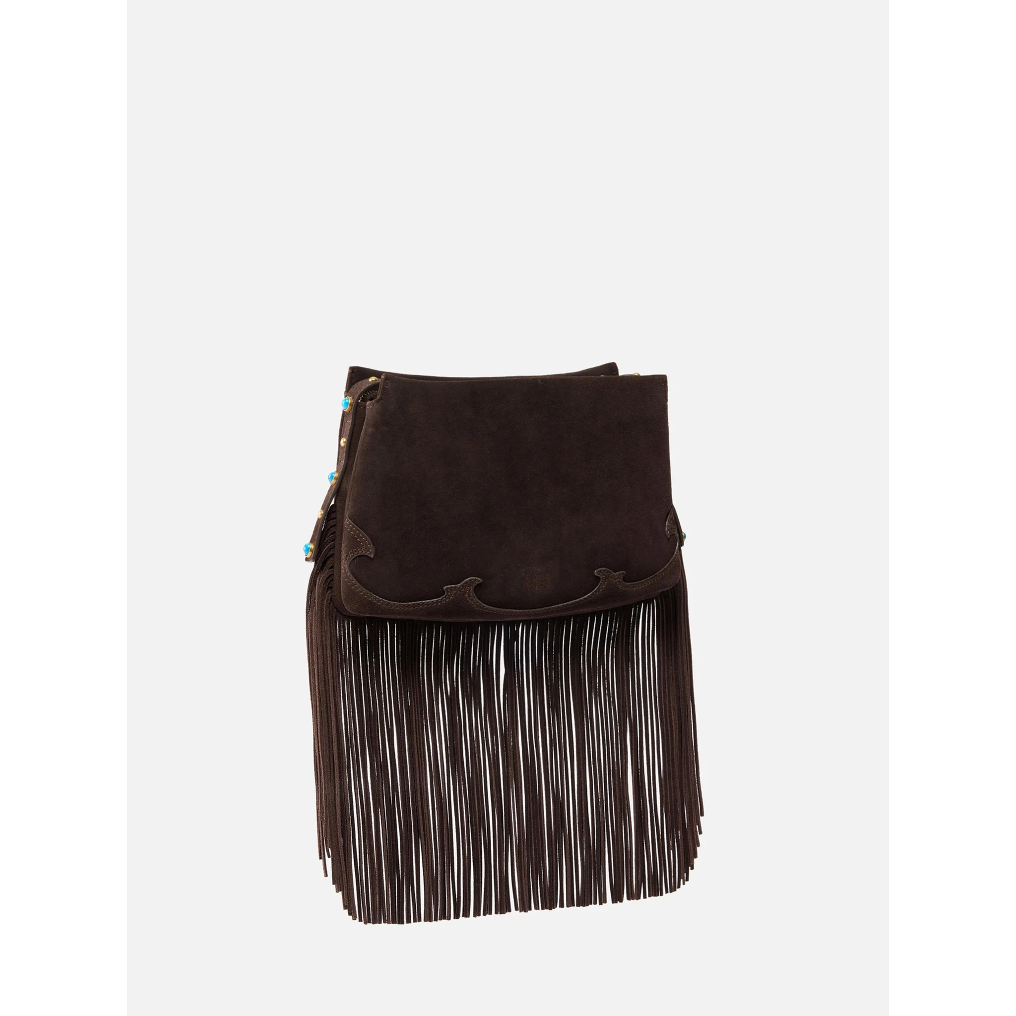 PINKO TRIPLET MINI FRINGES handbag