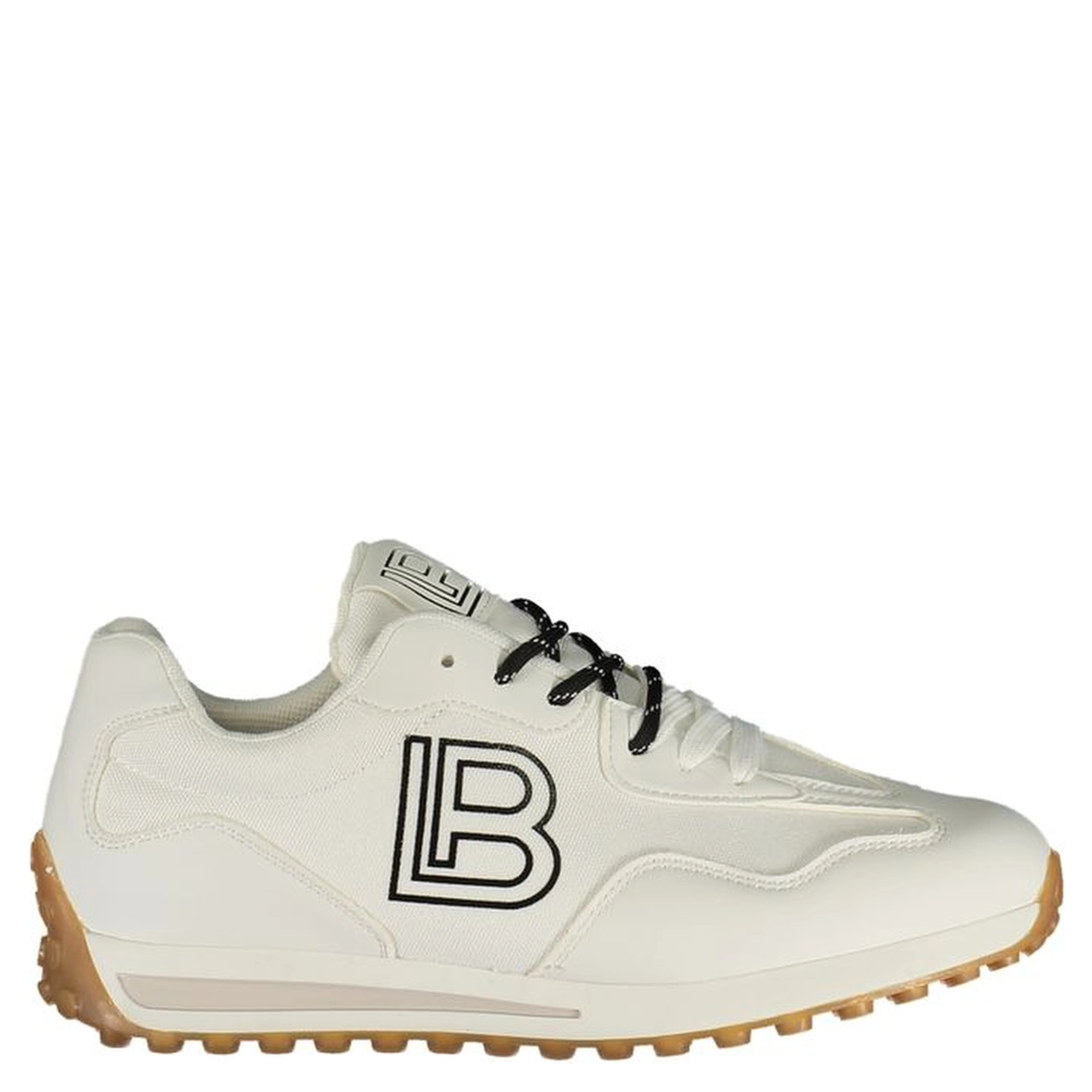 White Polyester Women Sneaker