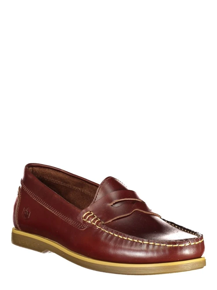Marrone Leather Men Boat Shoe alternative
