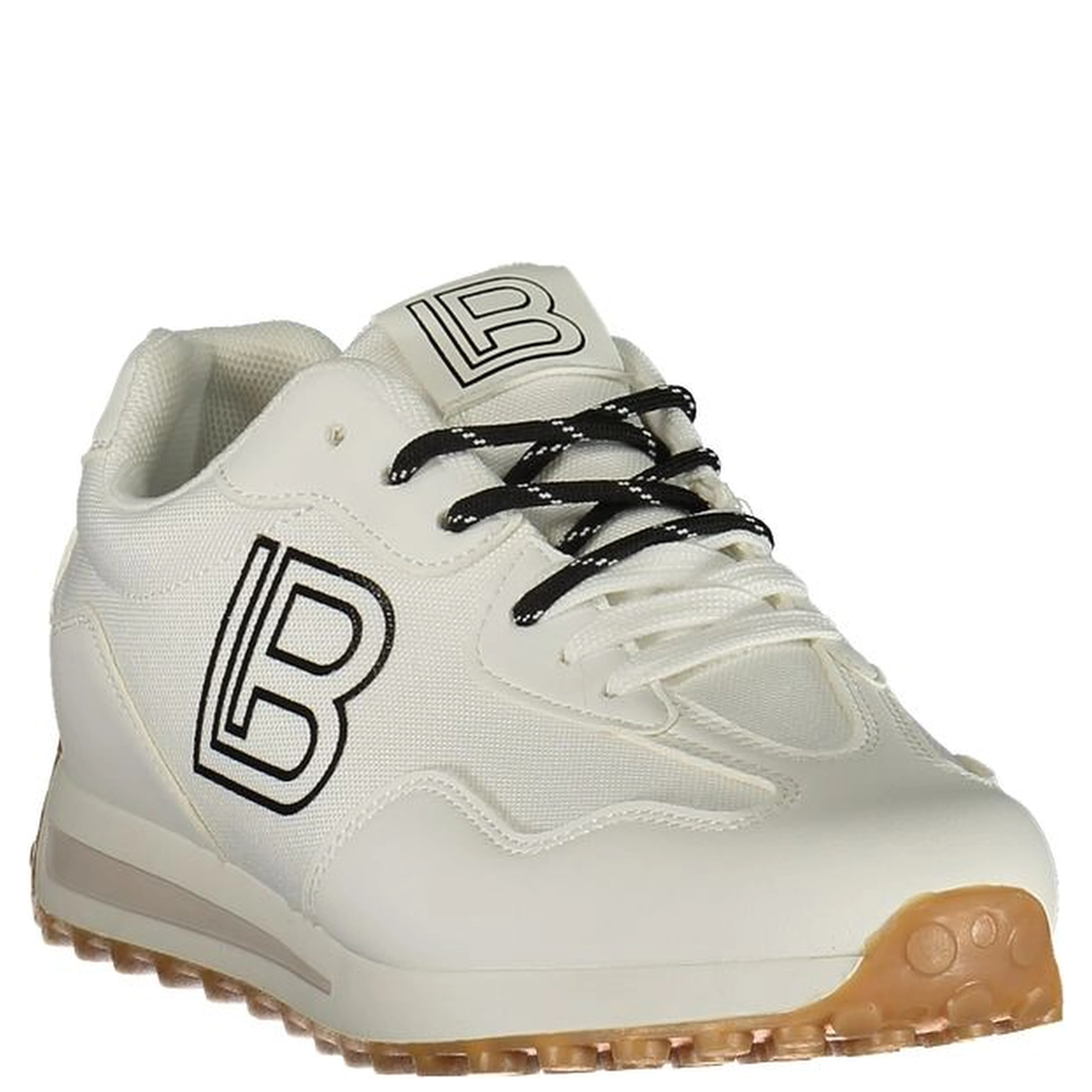 White Polyester Women Sneaker