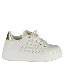 Bianco Polyurethane Women Sneaker