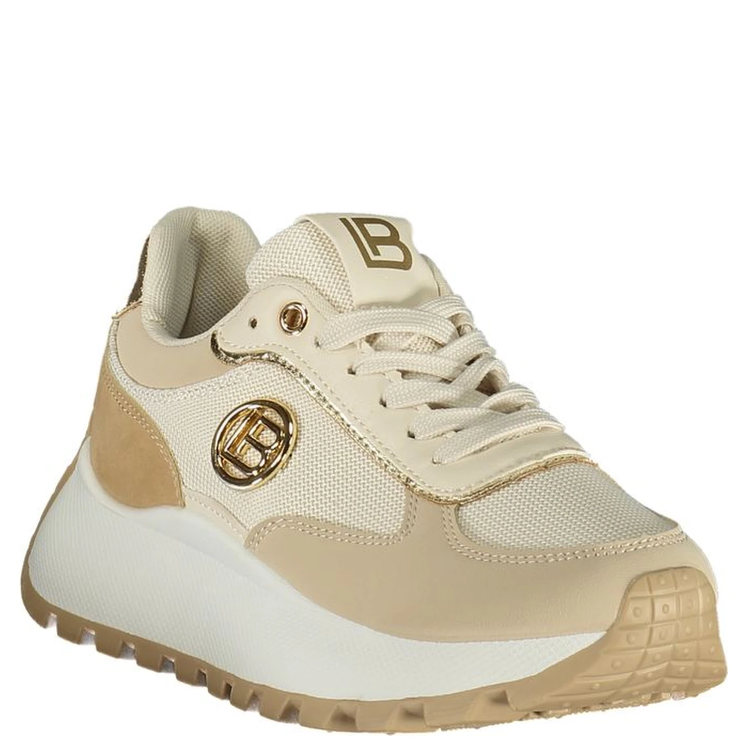 Black Polyester Women Sneaker