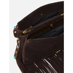 PINKO TRIPLET MINI FRINGES handbag