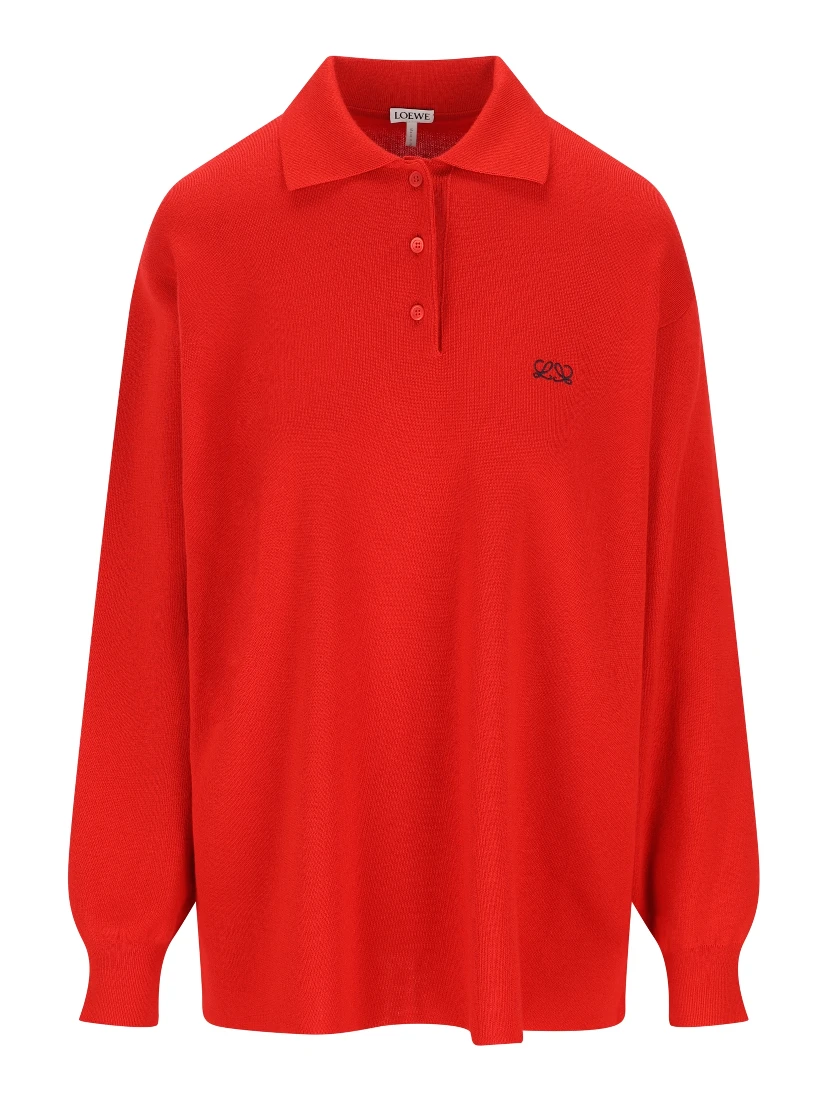 Loewe T-shirts and Polos Red