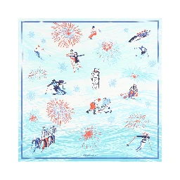 Salvatore Ferragamo Scarfs Turquoise