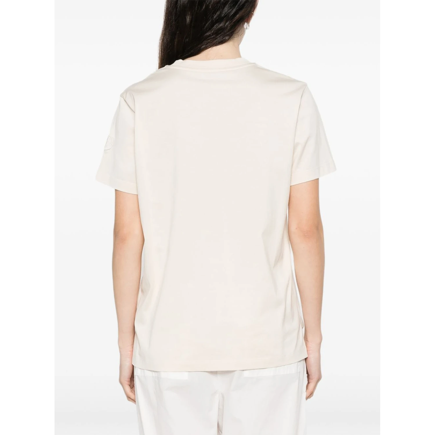Moncler T-shirts and Polos Beige