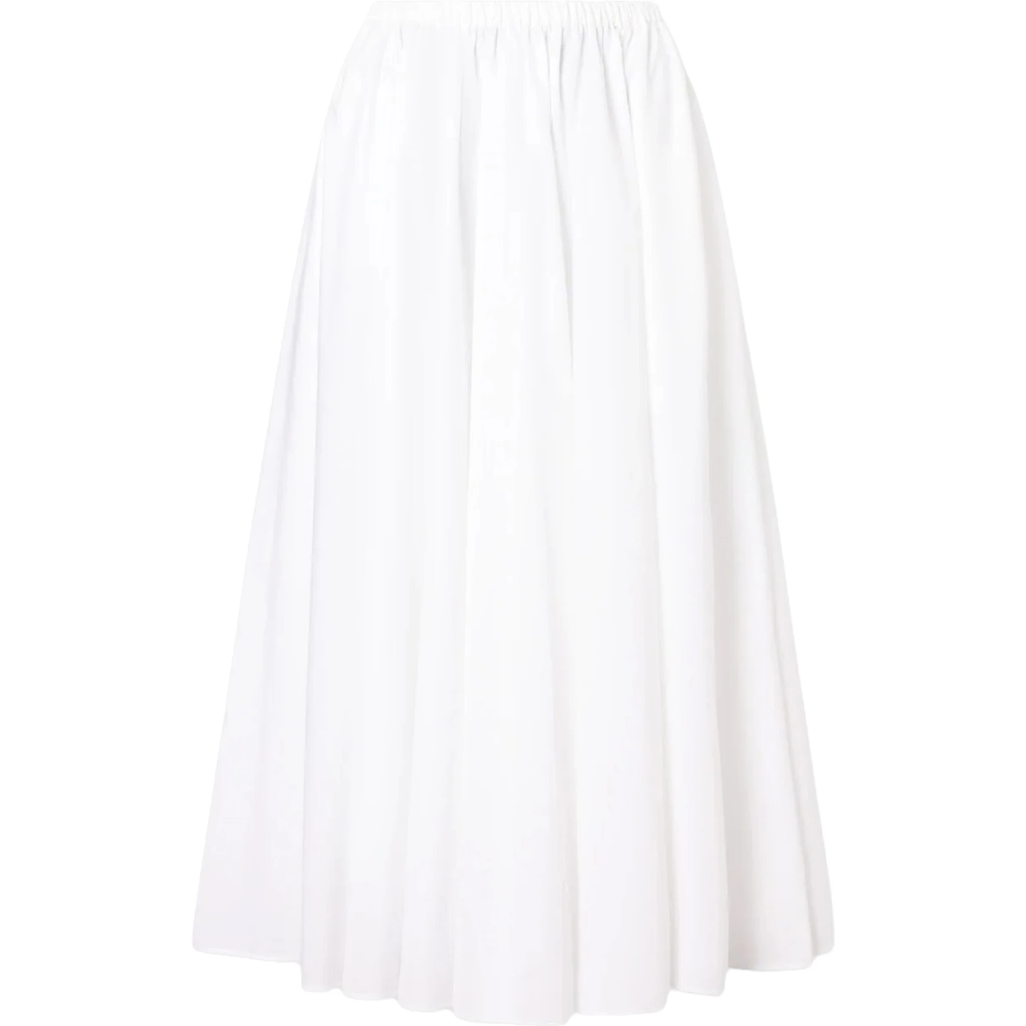 COTTON MIDI SKIRT