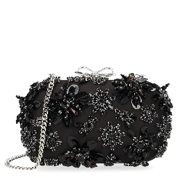"FLORAL CRYSTAL" CLUTCH BAG