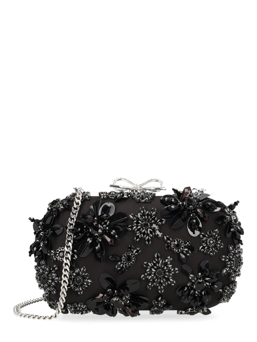 "FLORAL CRYSTAL" CLUTCH BAG