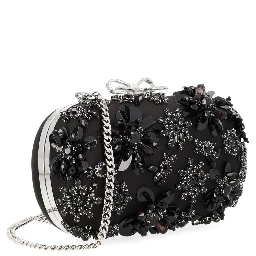 "FLORAL CRYSTAL" CLUTCH BAG