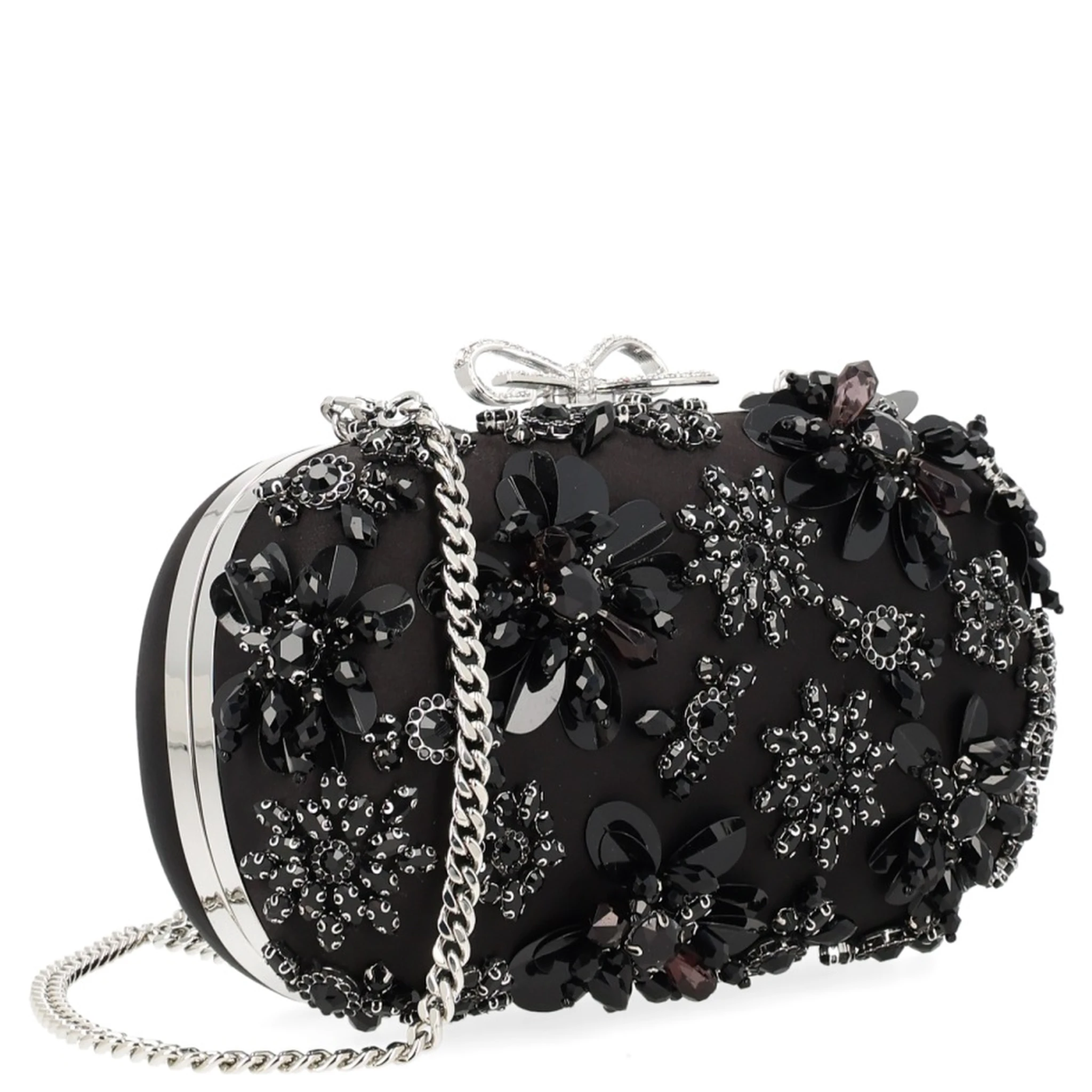 "FLORAL CRYSTAL" CLUTCH BAG