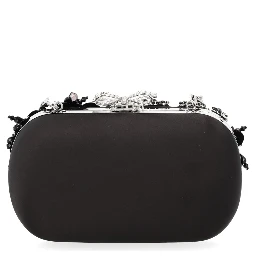 "FLORAL CRYSTAL" CLUTCH BAG