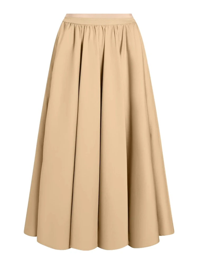 COTTON MAXI SKIRT