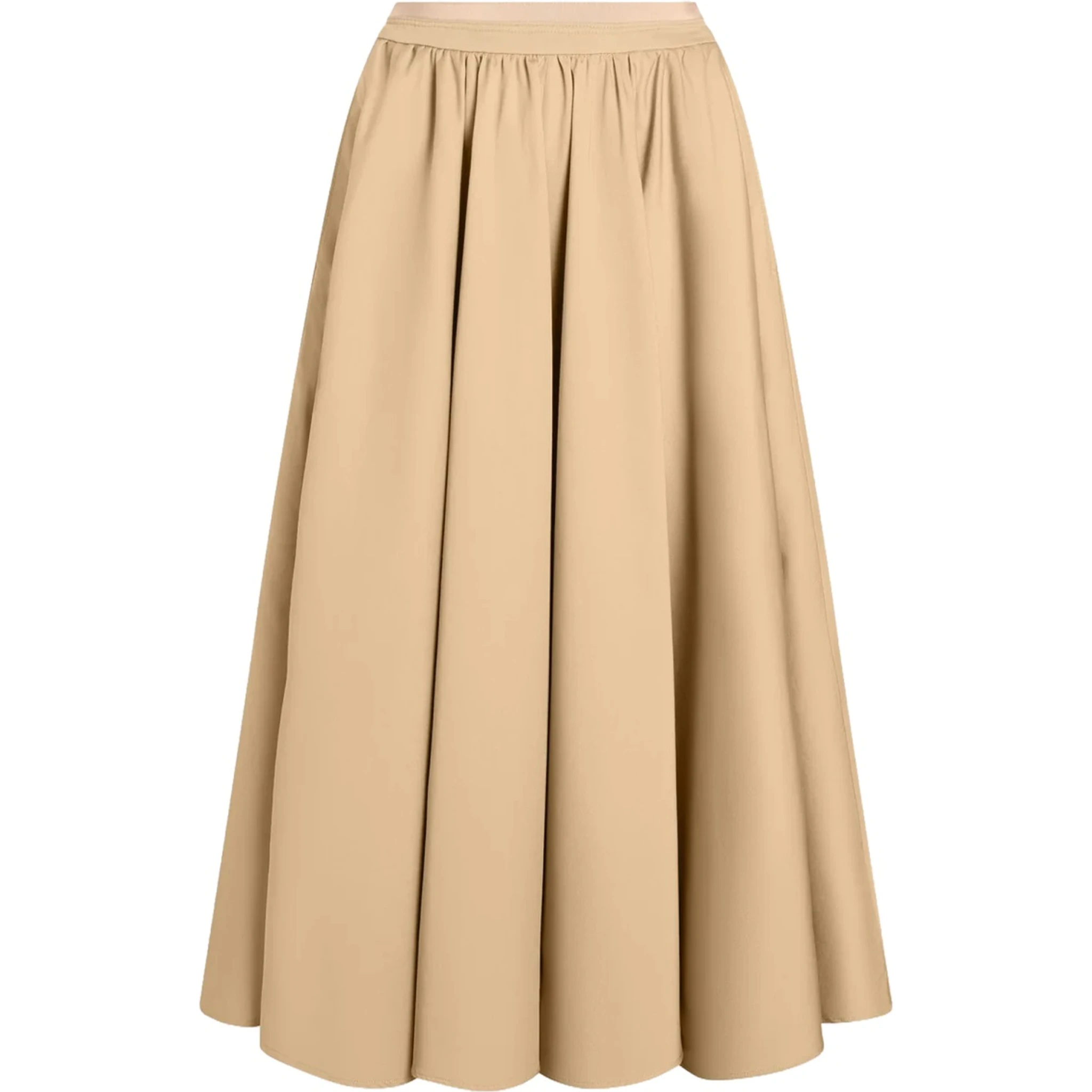 COTTON MAXI SKIRT