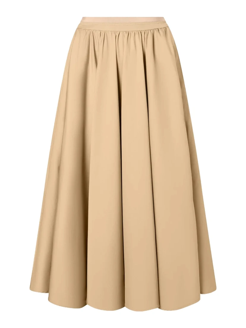 COTTON MAXI SKIRT