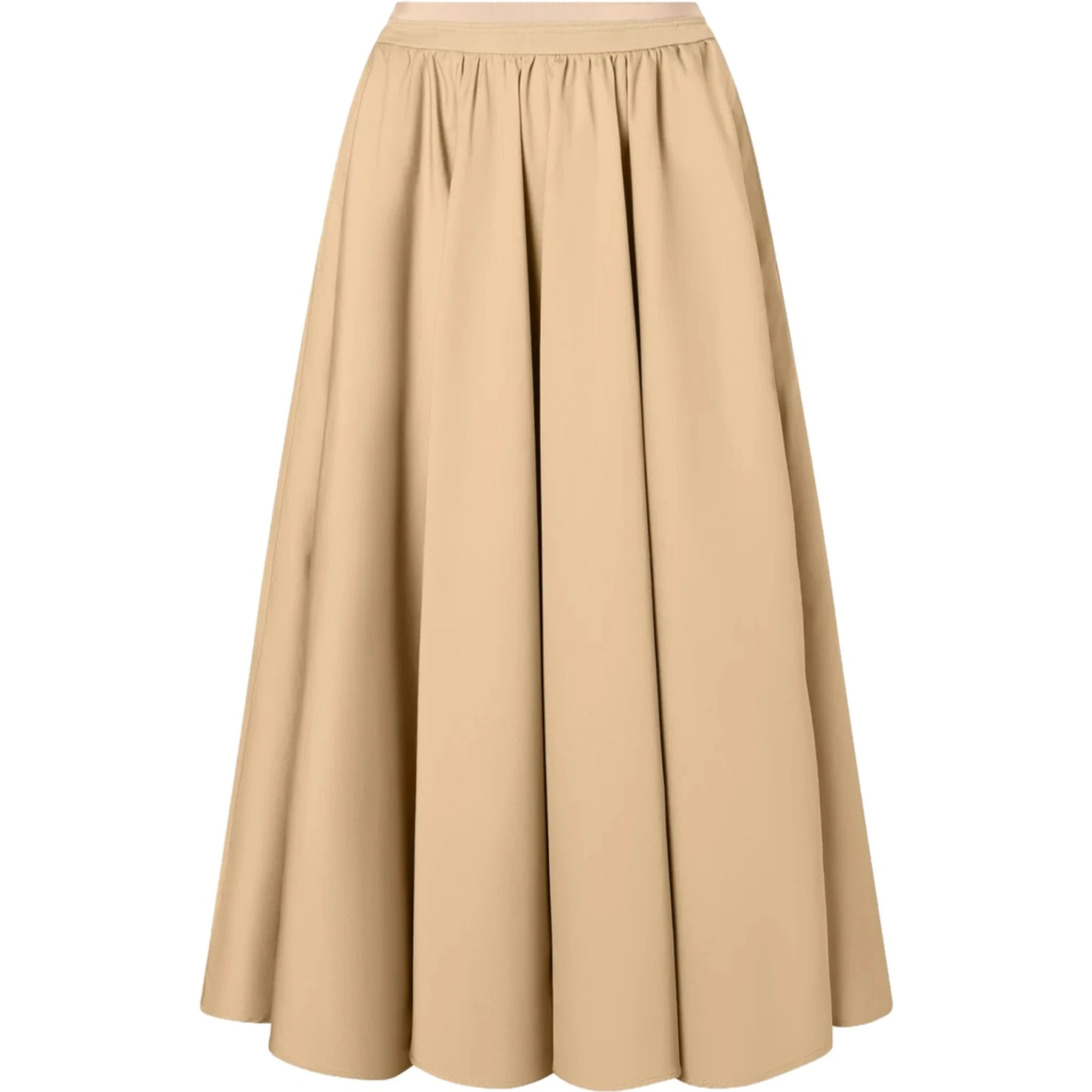 COTTON MAXI SKIRT