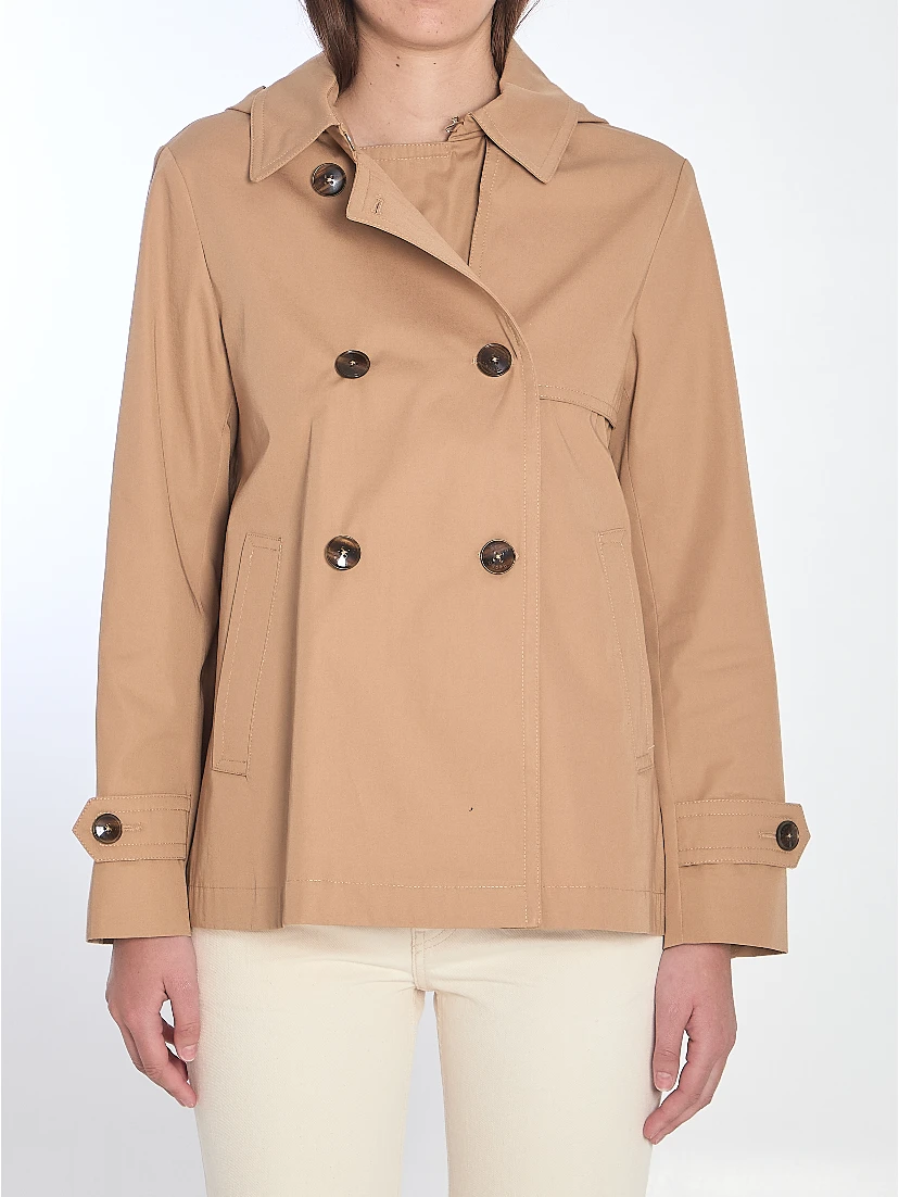 Short trench coat
