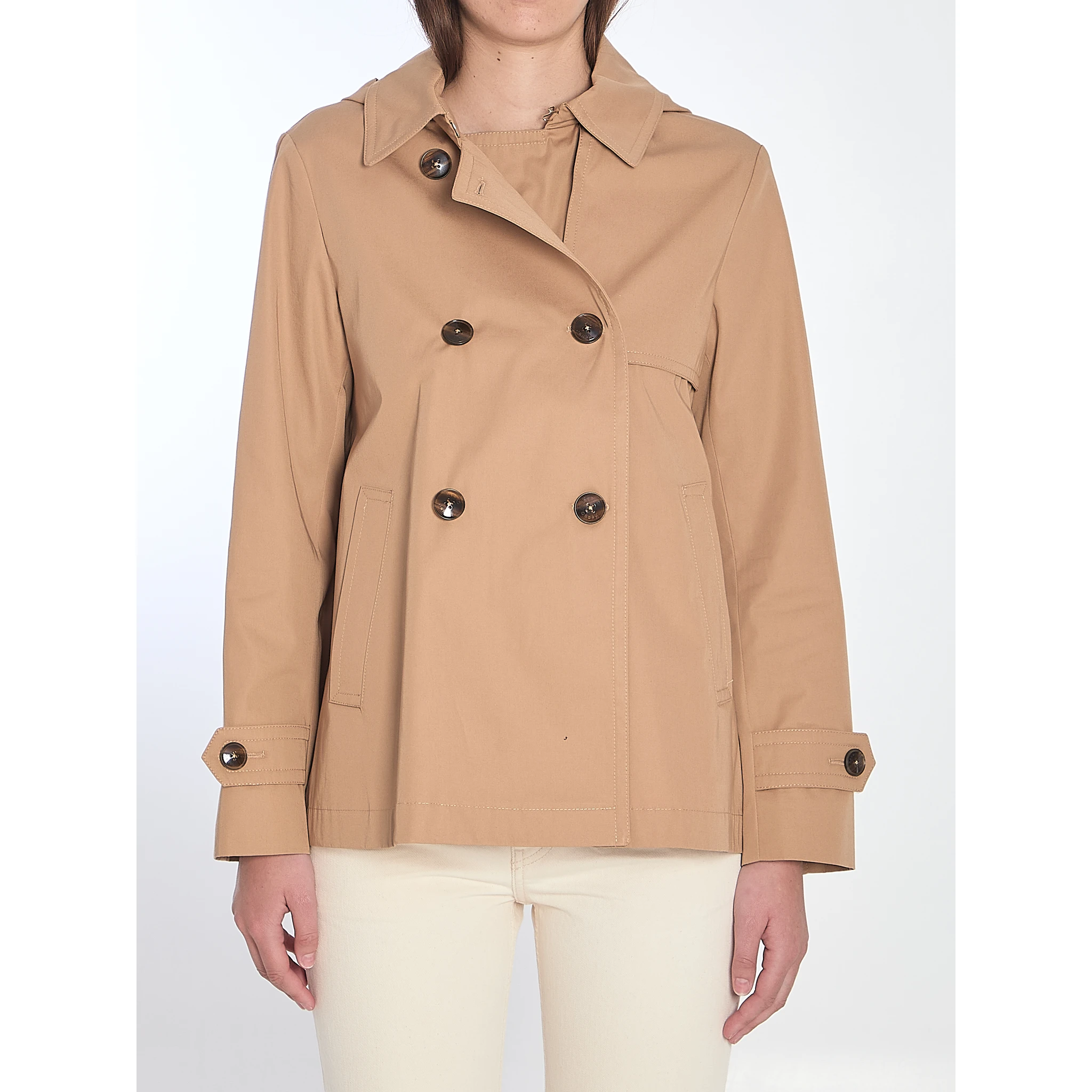 Short trench coat