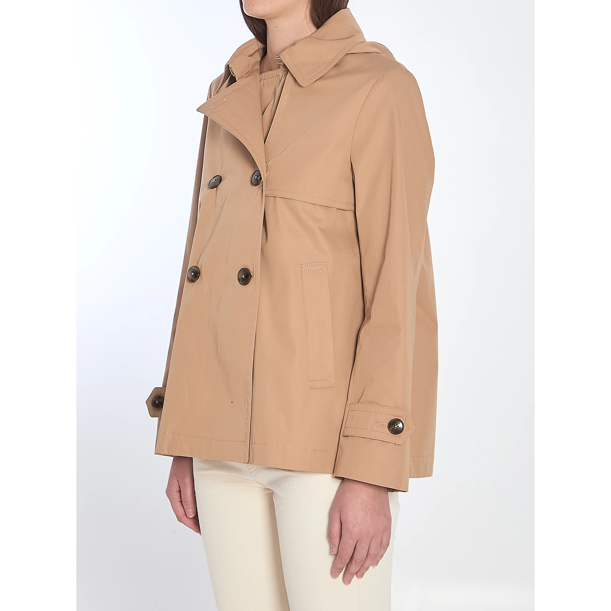Short trench coat