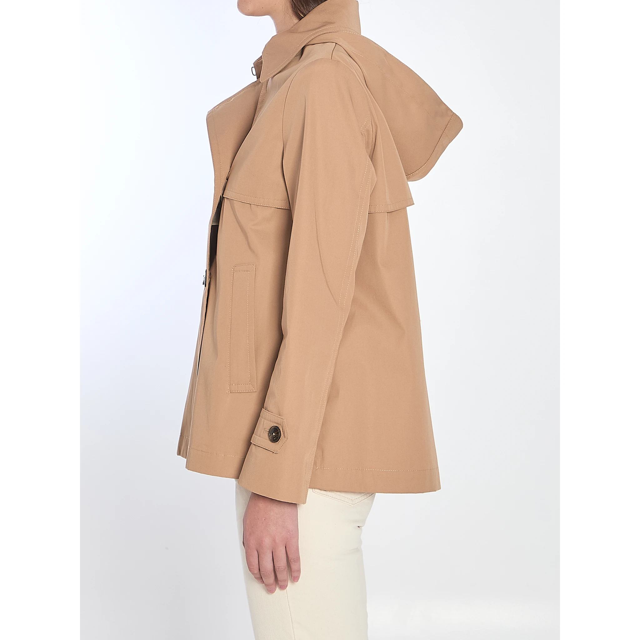 Short trench coat