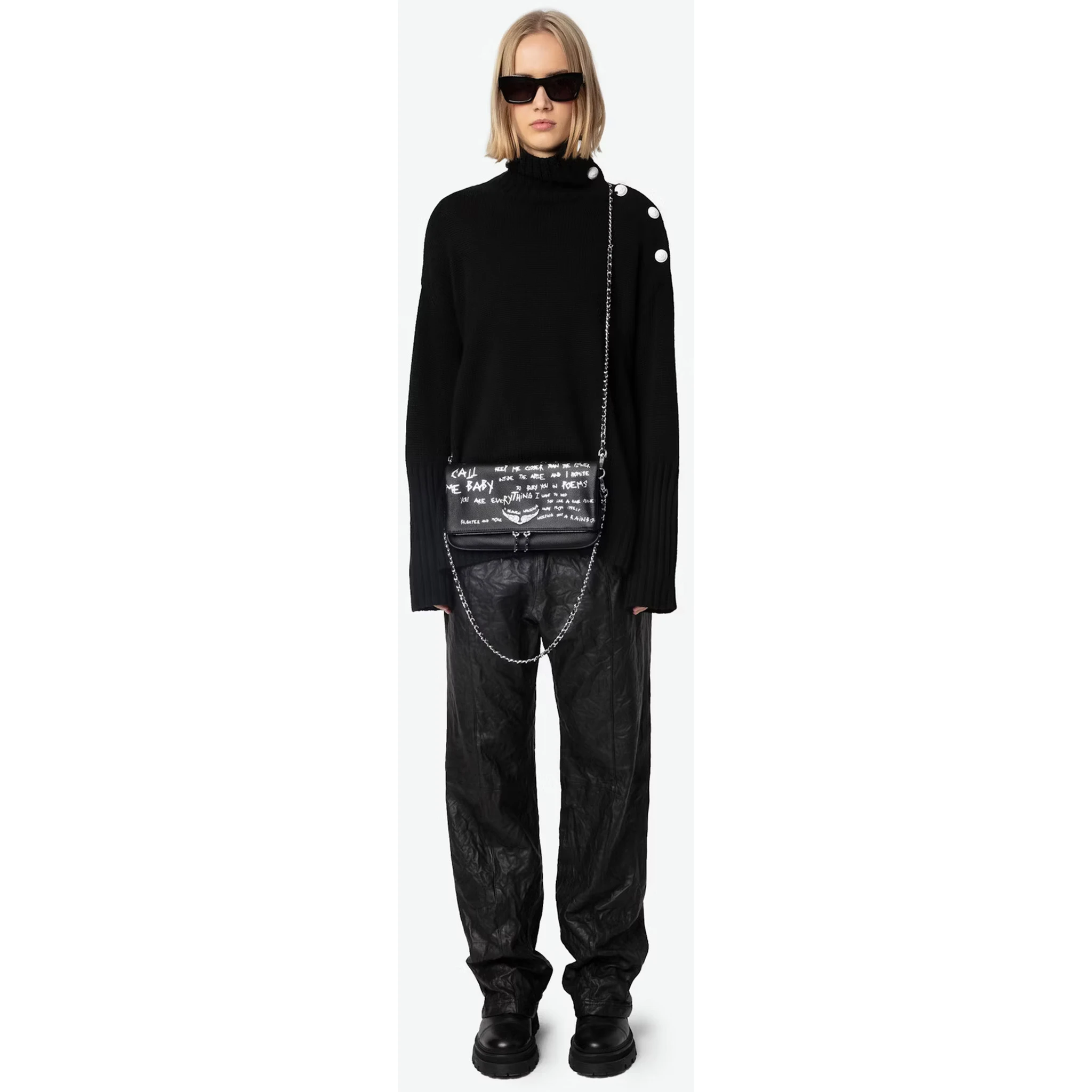 ZADIG & VOLTAIRE ROCK GRAFFITI bag