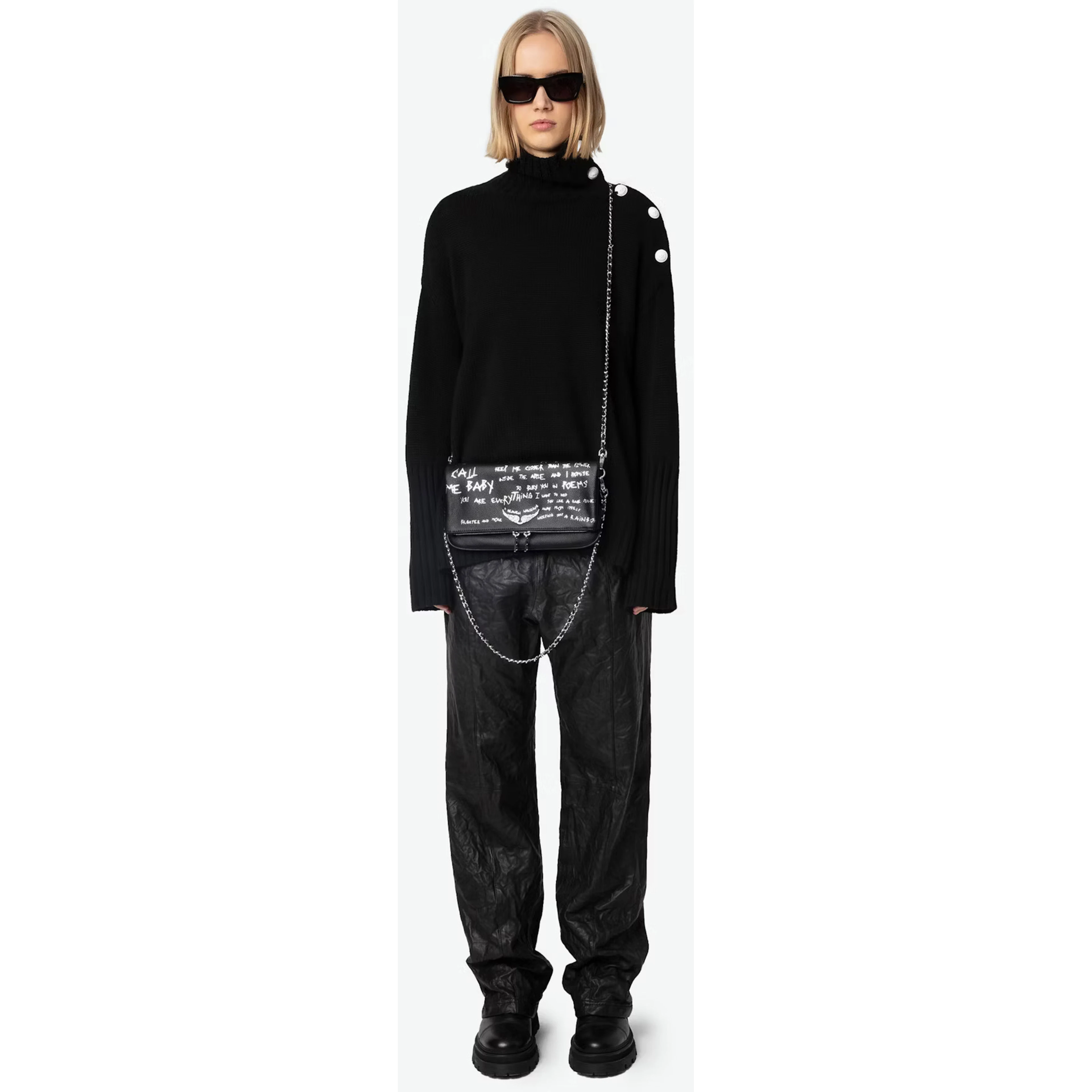 ZADIG & VOLTAIRE ROCK GRAFFITI bag