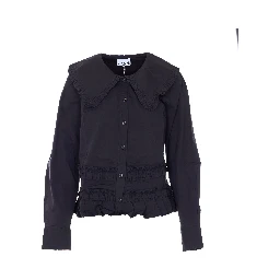 GANNI Shirts Black