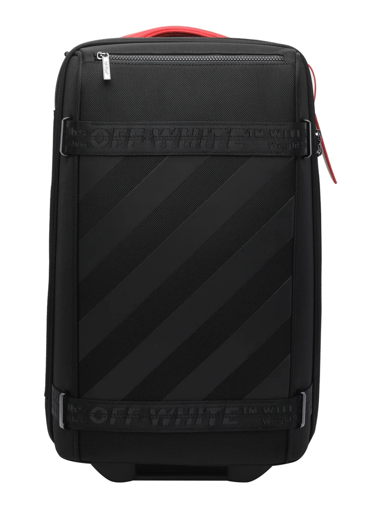 Off White Suitcases Black