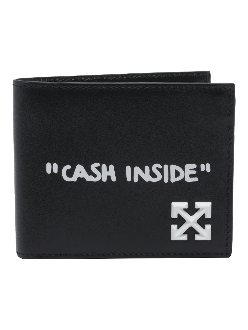 Off White Wallets Black