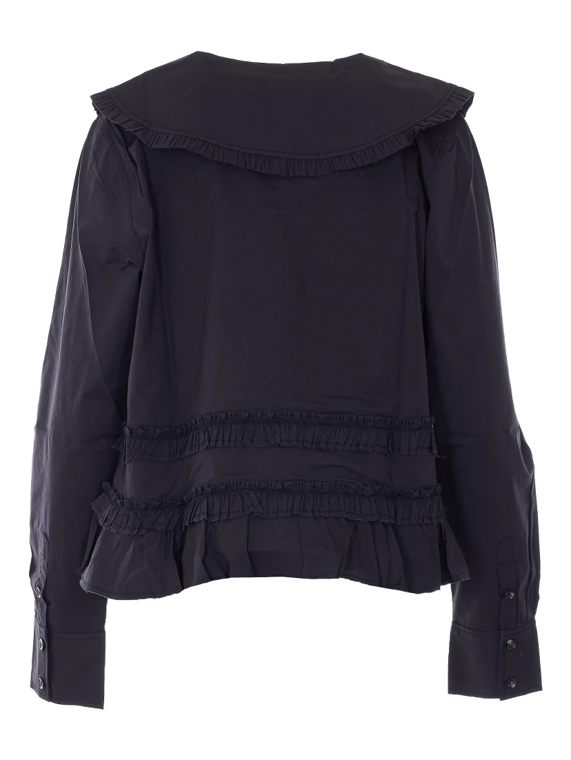 GANNI Shirts Black
