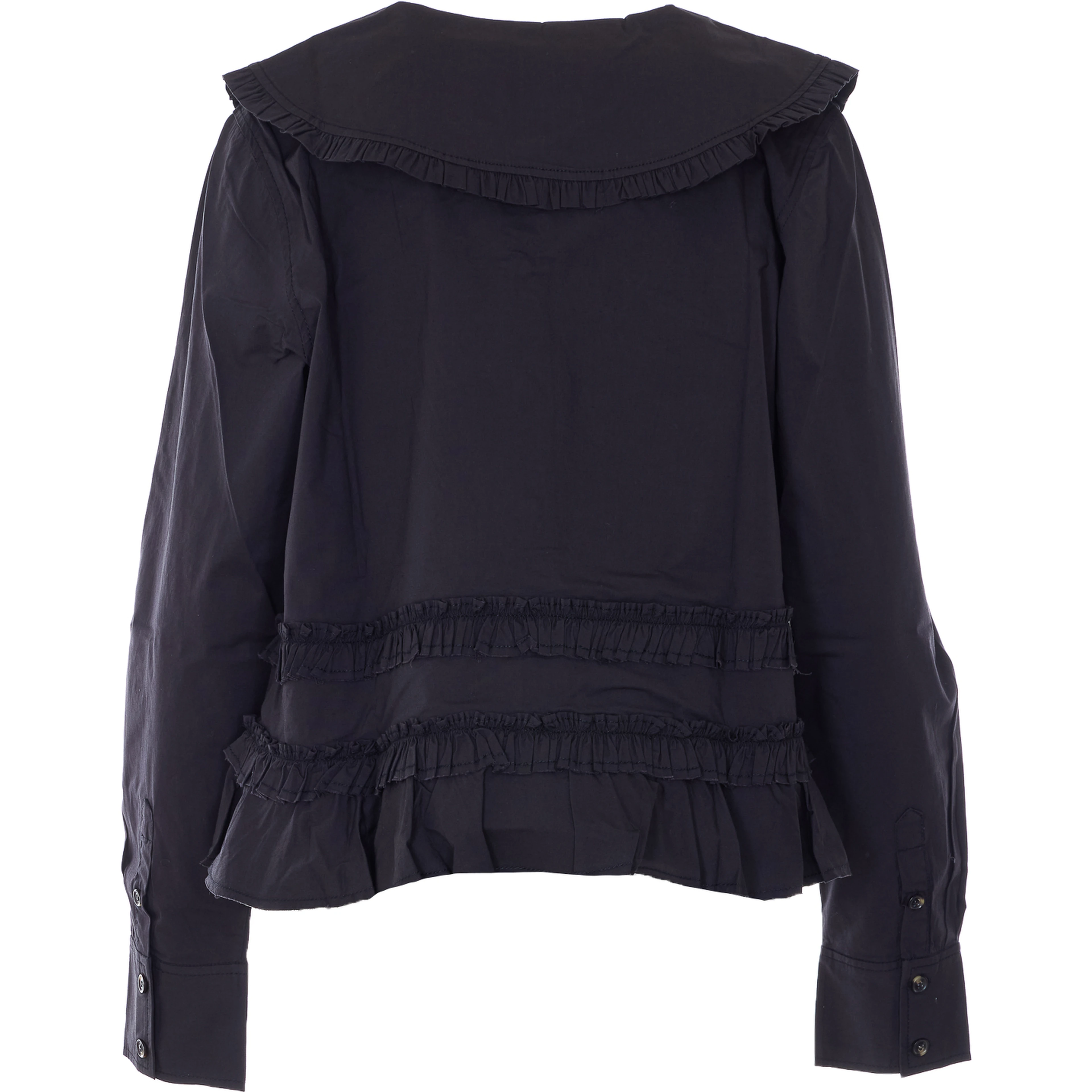 GANNI Shirts Black