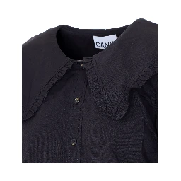 GANNI Shirts Black