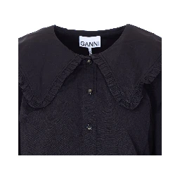 GANNI Shirts Black