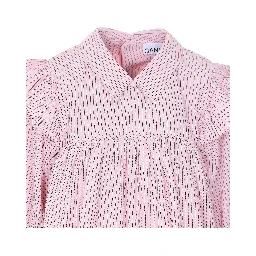 GANNI Shirts Pink