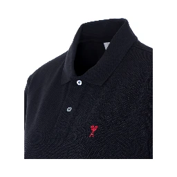 Ami Alexandre Matiussi T-shirts and Polos Black