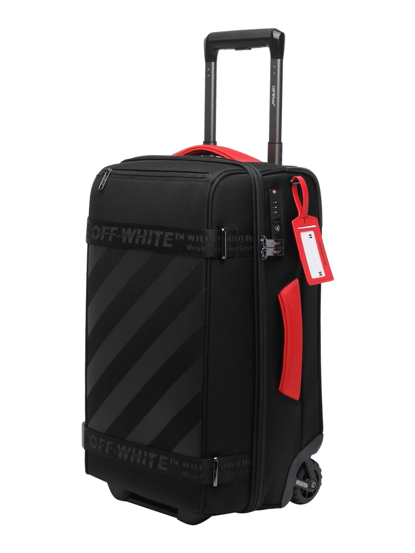 Off White Suitcases Black