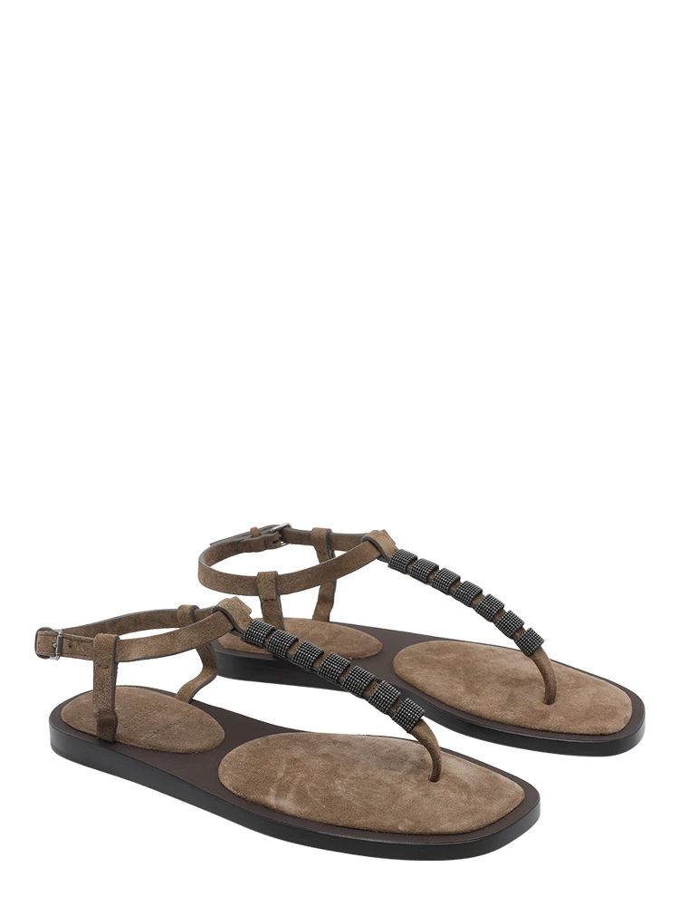 Brunello Cucinelli Sandals Brown alternative